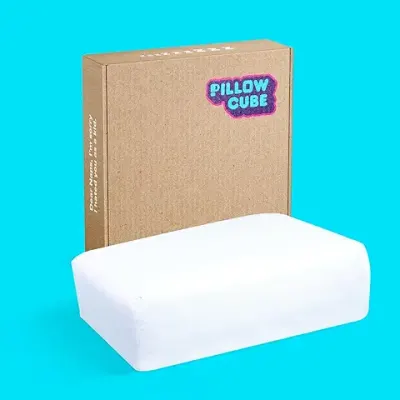 10. Pillow Cube Side Cube Pro - Most Popular (5”) Bed Pillows for Sleeping on Your Side, Cooling Memory Foam Pillow Support Head & Neck for Pain Relief - King, Queen, Twin 24"x12"x5"