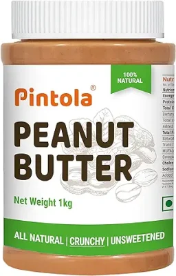 1. Pintola All Natural Peanut Butter Crunchy 1kg