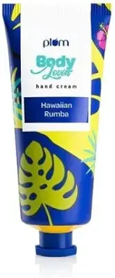 4. Plum BodyLovin' Hawaiian Rumba Vegan Cruelty-Free Non-Greasy Winter Care Hand Cream for All Skin Types -Beachy, 50g