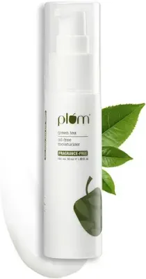 2. Plum Green Tea Oil Free Moisturizer | Contains Niacinamide & Hyaluronic Acid | 100% Fragrance Free | Natural Moisturizers Like Squalane | Oil-free Moisturizer For Daily Use