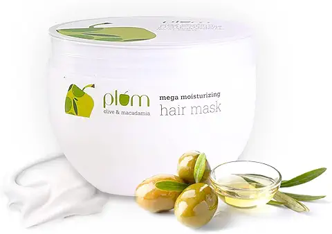 12. Plum Olive Hair Mask for Dry & Frizzy Hair