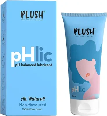 4. Plush pHlic Aloe Infused Personal Lubricant For Men & Women- Unflavoured