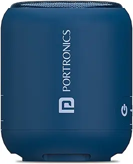 14. Portronics SoundDrum 1 10W TWS Portable Bluetooth 5.3 Speaker