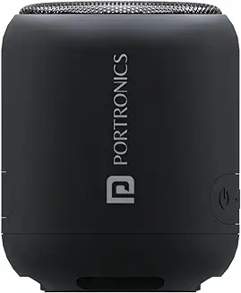 15. Portronics SoundDrum 1 10W TWS Portable Bluetooth 5.3 Speaker