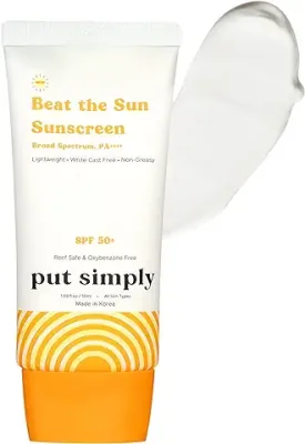 9. Put Simply BroadSpectrum Korean Sunscreen SPF 50 PA++++