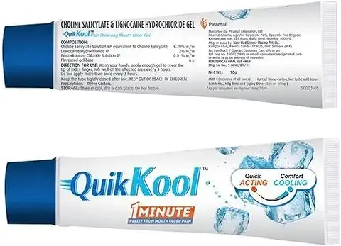 6. QuikKool - Tube of 10 gm Mouth Gel