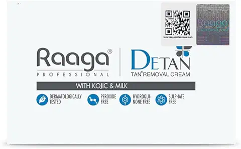 1. Raaga Professional De-Tan Tan removal Cream