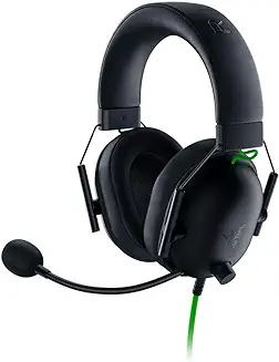 1. Razer BlackShark V2 X Wired Gaming On Ear Headset