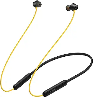 7. realme Buds Wireless 2S in Ear Earphone with mic, Dual Device Switching & Type C Fast Charge & Up to 24Hrs Playtime, Bluetooth Headset Neckband (Black)