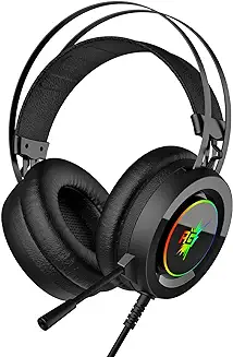 7. Redgear Cloak Wired RGB Wired Over Ear Gaming Headphones
