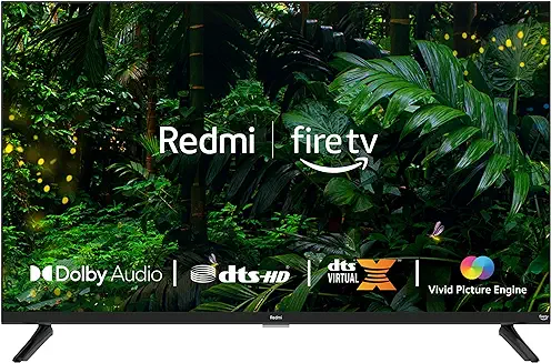 4. Redmi 80 cm (32 inches) F Series HD Ready Smart LED Fire TV L32R8-FVIN (Black)
