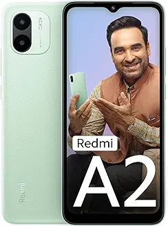 9. Redmi A2 (Sea Green, 2GB RAM, 64GB Storage)