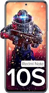 6. Redmi Note 10S (Deep Sea Blue, 6GB RAM, 64GB Storage) - Super Amoled Display | 64 MP Quad Camera |33W Charger Included
