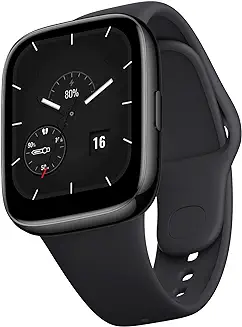 10. Redmi Watch 3 Active Bluetooth Calling 1.83" Screen, Premium Metallic Finish, 200+ Watch Faces, Upto 12 Days of Battery Life, 5ATM, 100+ Sports Modes, Period Cycle Monitoring Charcoal Black