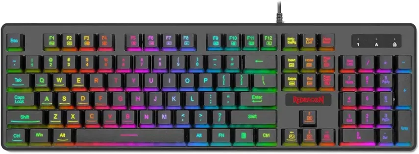 10. Redragon Dyaus K509 Wired Semi Mechanical Gaming Keyboard