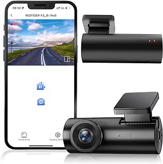 14. REDTIGER Dash Cam 2.5K WiFi Car Camera Front