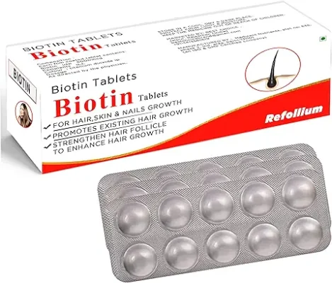 4. Refollium Advanced Biotin for Hair Loss and Hair Growth