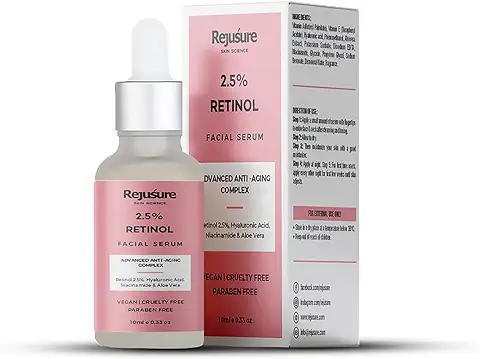 11. Rejusure 2.5% Retinol face Serum