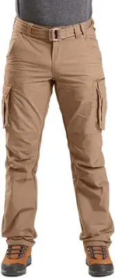2. REOUTLOOK- THE FASHION CONNECT Reoutlook Pathaan Mens Cargo Belt Trousers