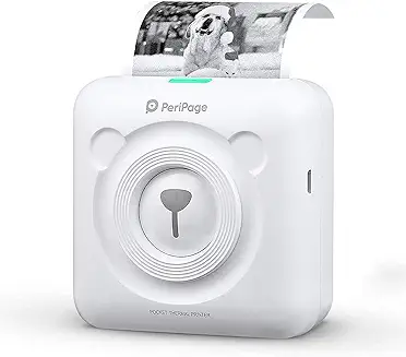 5. RIITEK PeriPage Inkless Pocket Printer; Wireless Bluetooth Portable Thermal Printer with Paper Roll for Picture