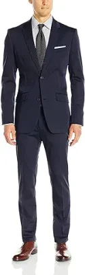 4. RISANI Men Regular Fit Two piece Suit