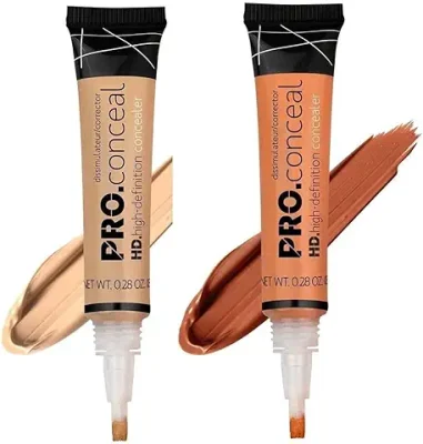 7. Rsentera Beauty Pro Natural Concealer for Face Makeup - Creamy Beige and Orange Corrector Natural Finish