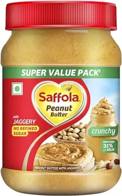 7. Saffola Peanut Butter Crunchy