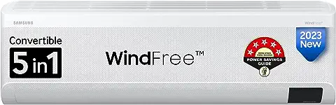 7. Samsung 1.5 Ton 5 Star Wind-Free Technology Inverter Split AC (Copper, Convertible 5-in-1 Cooling Mode, Anti-bacterial Filter, 2023 Model AR18CYNAMWK White)