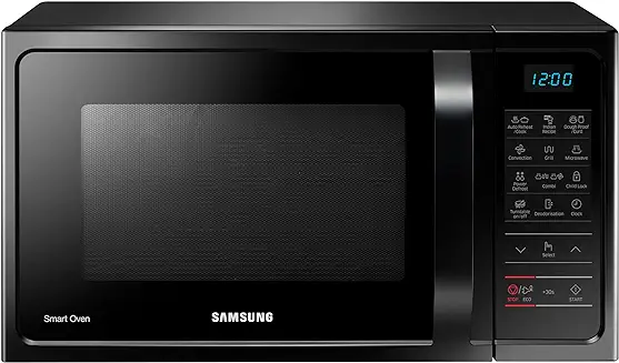 3. Samsung 28L, Convection Microwave Oven with Curd Making(MC28A5013AK/TL, Black, 10 Yr warranty)