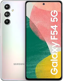 6. Samsung Galaxy F54 5G (Stardust Silver, 256 GB) (8 GB RAM)