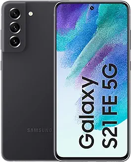 6. Samsung Galaxy S21 FE 5G (Graphite, 8GB, 128GB Storage)