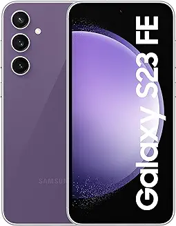 8. Samsung Galaxy S23 FE 5G (Purple, 8GB, 128GB Storage)