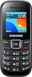 10. Samsung Guru 1215 (GT-E1215, Black)