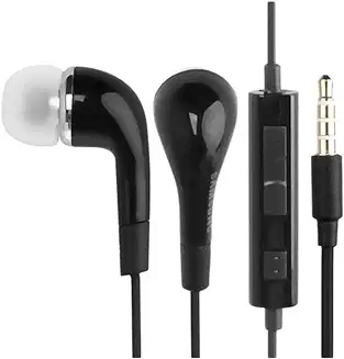 9. Samsung Original EHS64 Wired in Ear Earphones with Mic, Black