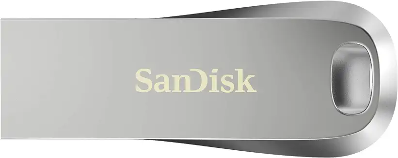 6. SanDisk Ultra Luxe USB 3.2 Flash Drive 128GB