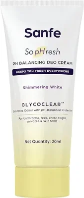 10. Sanfe So pHresh PH Balancing Deo Cream -Shimmering White