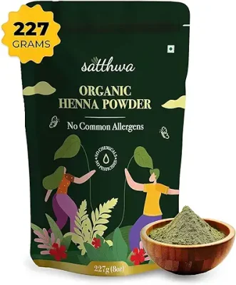 1. Satthwa Organic Henna Powder