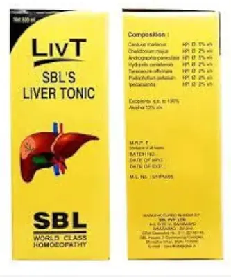 1. SBL Liv T Liver Tonic 500ml