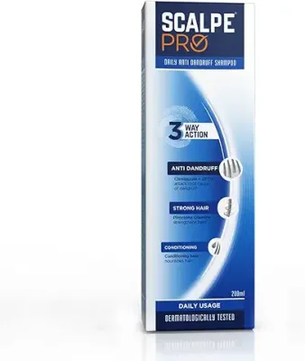 1. Scalpe Pro Anti dandruff Shampoo 200ml
