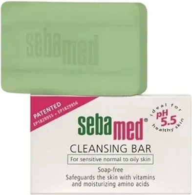13. Sebamed Cleansing Bar For Sensitive And Problematic Skin, 100Gm