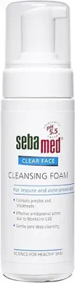 14. Sebamed Clear Face Cleansing Foam for Acne prone Skin