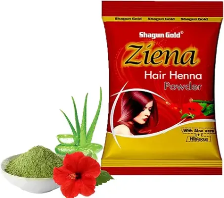 3. SHAGUNGOLD Red Ziena Henna Hair Color Powder (1Kg)