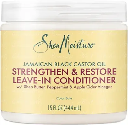 9. Shea Moisture Leave in Conditioner with Jamaican Black Castor Oil for Hair Growth
