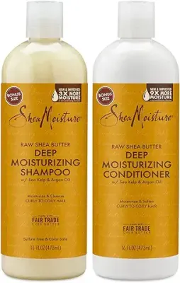 13. Shea Moisture Raw Shea Butter Shampoo and Conditioner Set