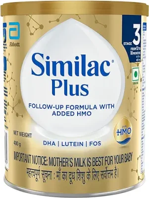 15. Similac Plus Stage 3 Follow-Up Formula from 12 to 18 Months 400g Tin with HMO