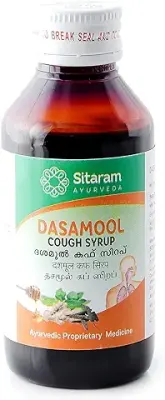 10. Sitaram Ayurveda Dasamool Herbal Ayurvedic Cough Syrup 100ml (Pack of 2)