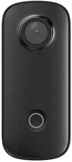 4. SJCAM C100 1080P 30fps 30M Waterproof Magnetic Body Action Camera, Optical | WiFi 2.4 GHZ | Micro-USB Port | Landscape Mode | Portrait Mode | Webcam | Black