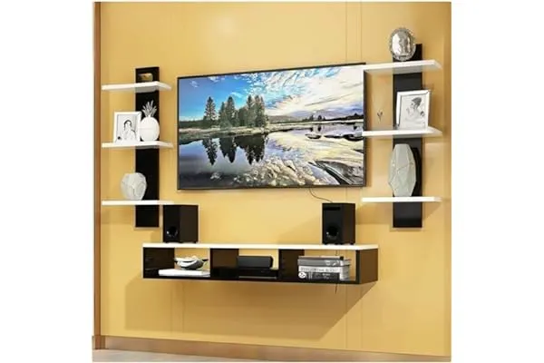 6. SK Expertise Wooden Wall Mounted TV Unit
