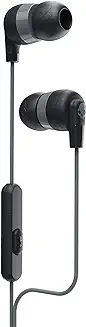 12. Skullcandy Ink'd+ In-Ear Wired Earbuds, Microphone, Works with Bluetooth Devices and Computers - Black