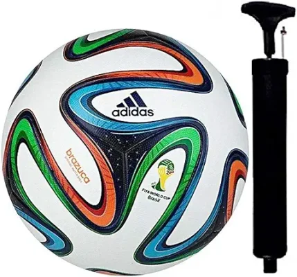 8. SKY GOLD Premium Brazuca Polyurethane Football with Pump